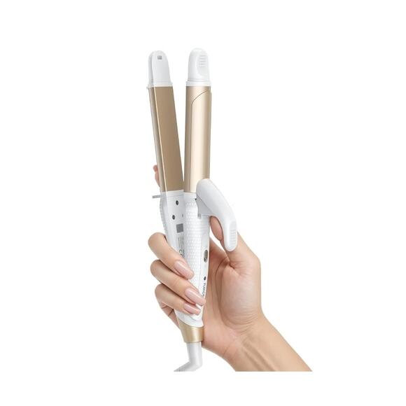 Dual Voltage Curling Iron - FURIDEN Lite – 1 Inch, Gold - Picture 1 of 4